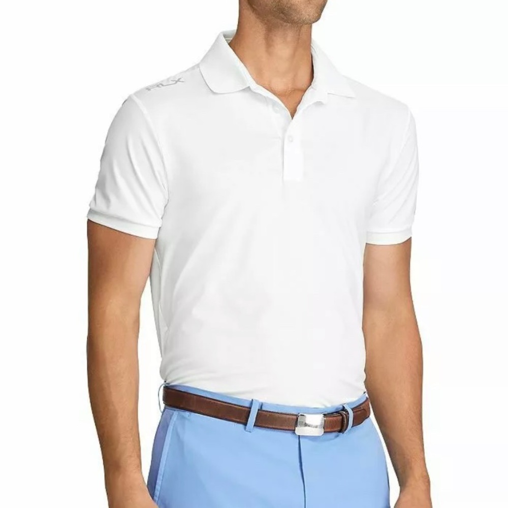 RLX by Ralph Lauren. Ivy Club white polo(NWT)